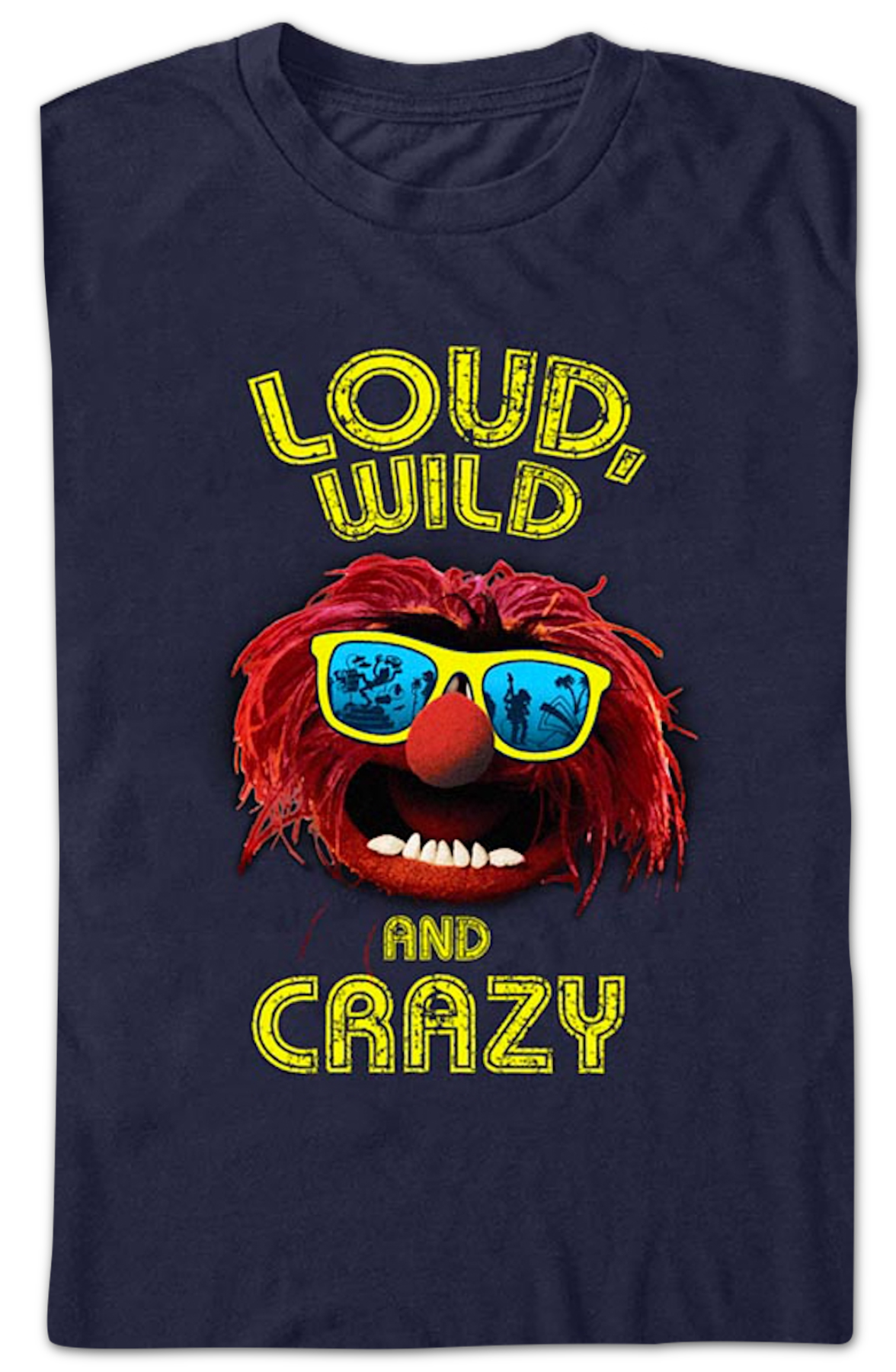 Loud Wild And Crazy Muppets T-Shirt product image 2