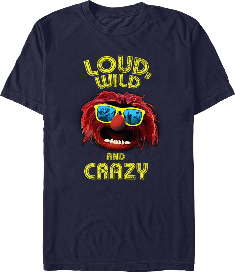 Loud Wild And Crazy Muppets T-Shirt product image 1
