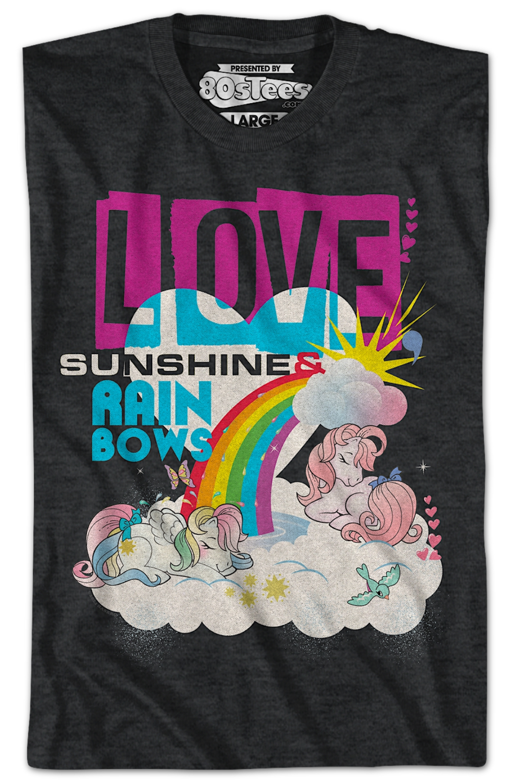 Love Sunshine & Rainbows My Little Pony T-Shirt product image 2