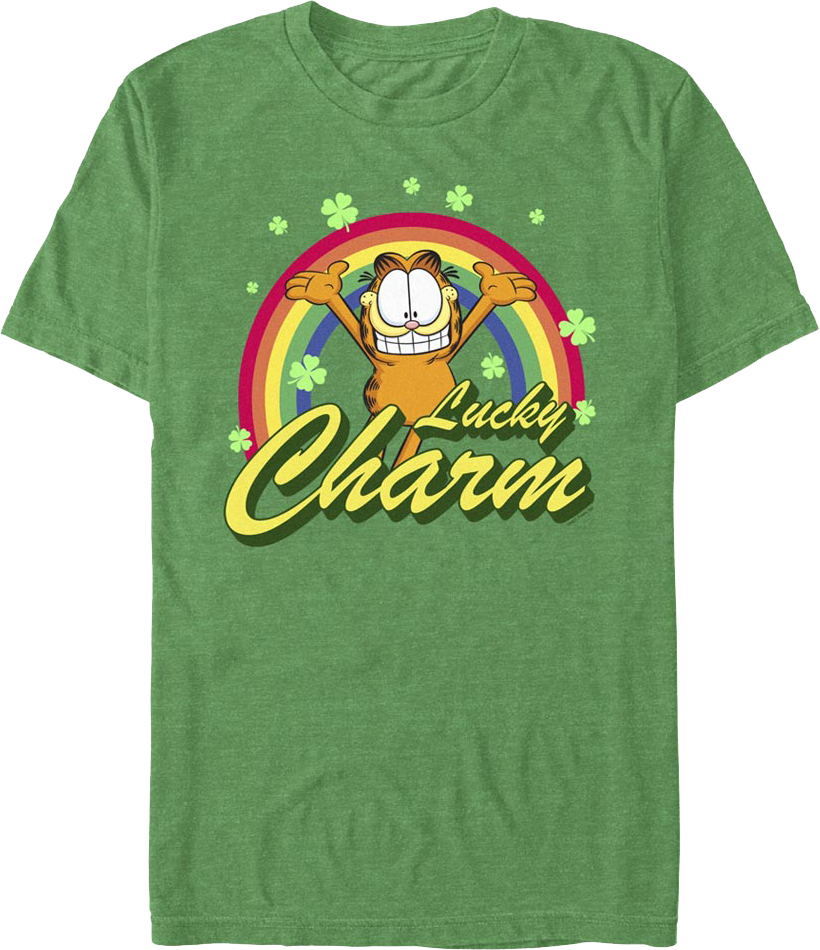 Lucky Charm Garfield T-Shirt product image 1