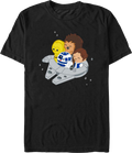 Miniature Millennium Falcon Star Wars T-Shirt product image 1