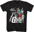 Mobile Suit Collage Gundam T-Shirt product image 1