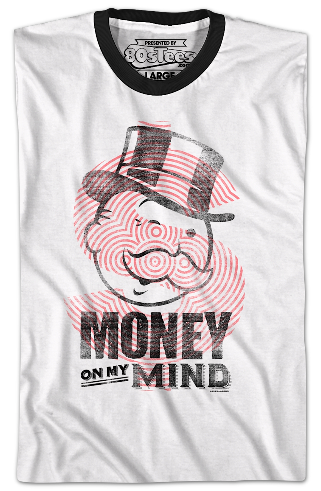 Money On My Mind Monopoly Ringer Shirt product image 2