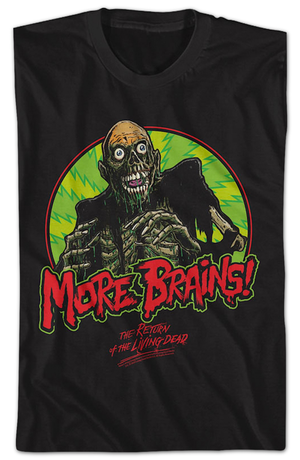 More Brains Return Of The Living Dead T-Shirt product image 2