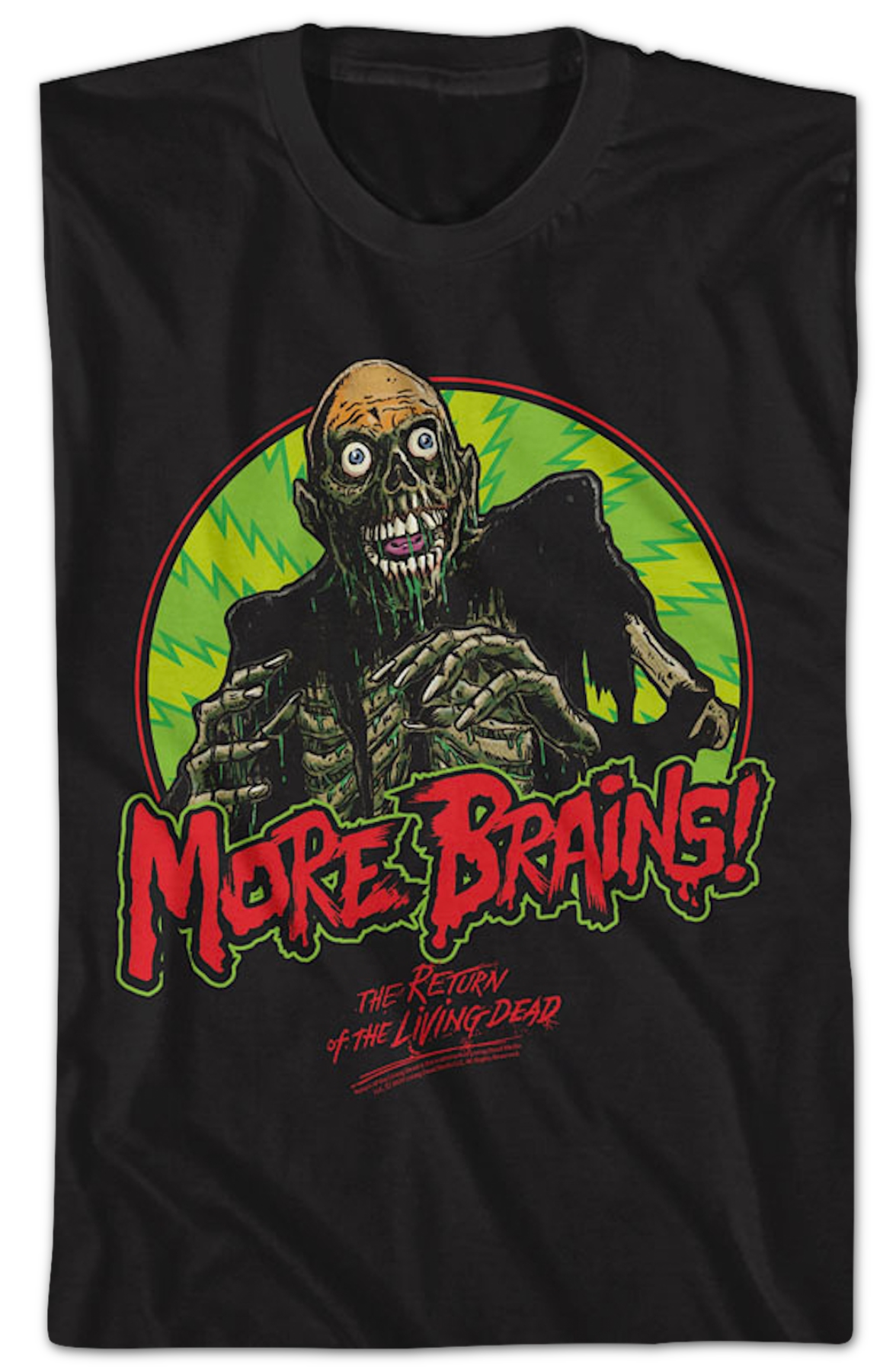 More Brains Return Of The Living Dead T-Shirt product image 2
