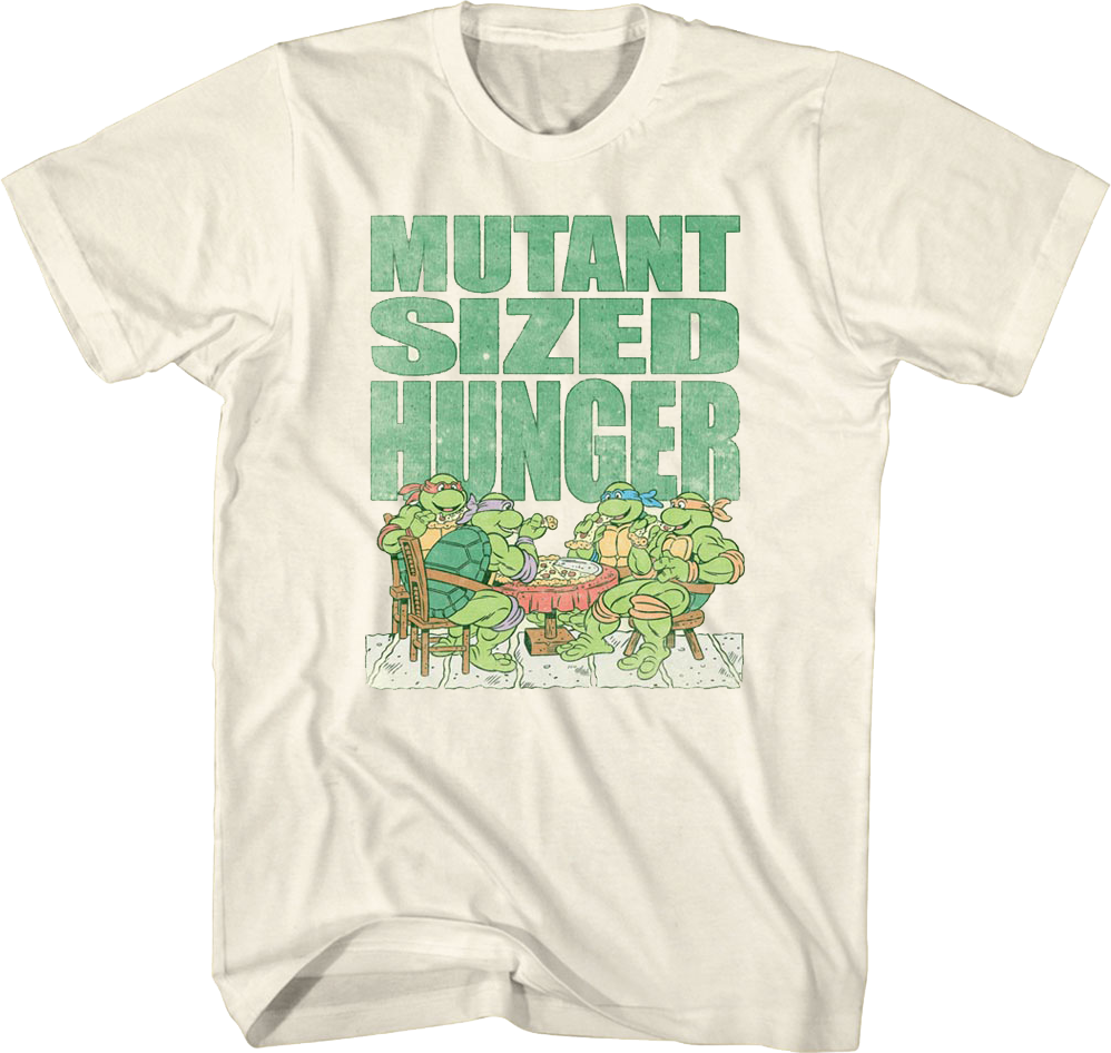 Mutant Sized Hunger Teenage Ninja Turtles T-Shirt product image 1