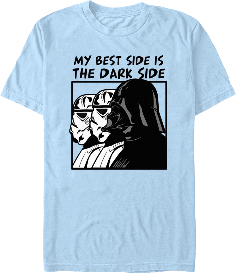 My Best Side Is The Dark Star Wars T-Shirt product image 1