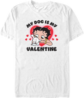 My Dog Is My Valentine Betty Boop T-Shirt product image 1