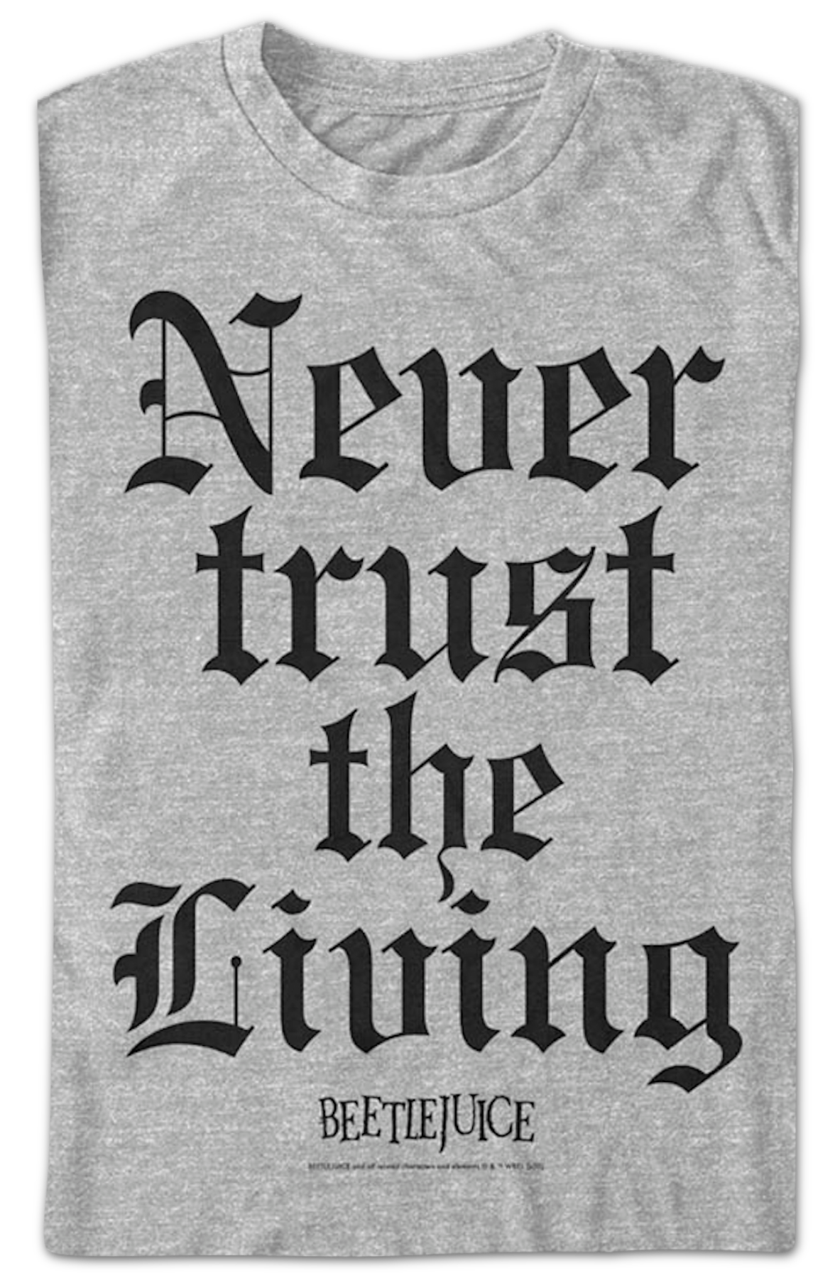 Never Trust the Living Beetlejuice T-Shirt product image 2