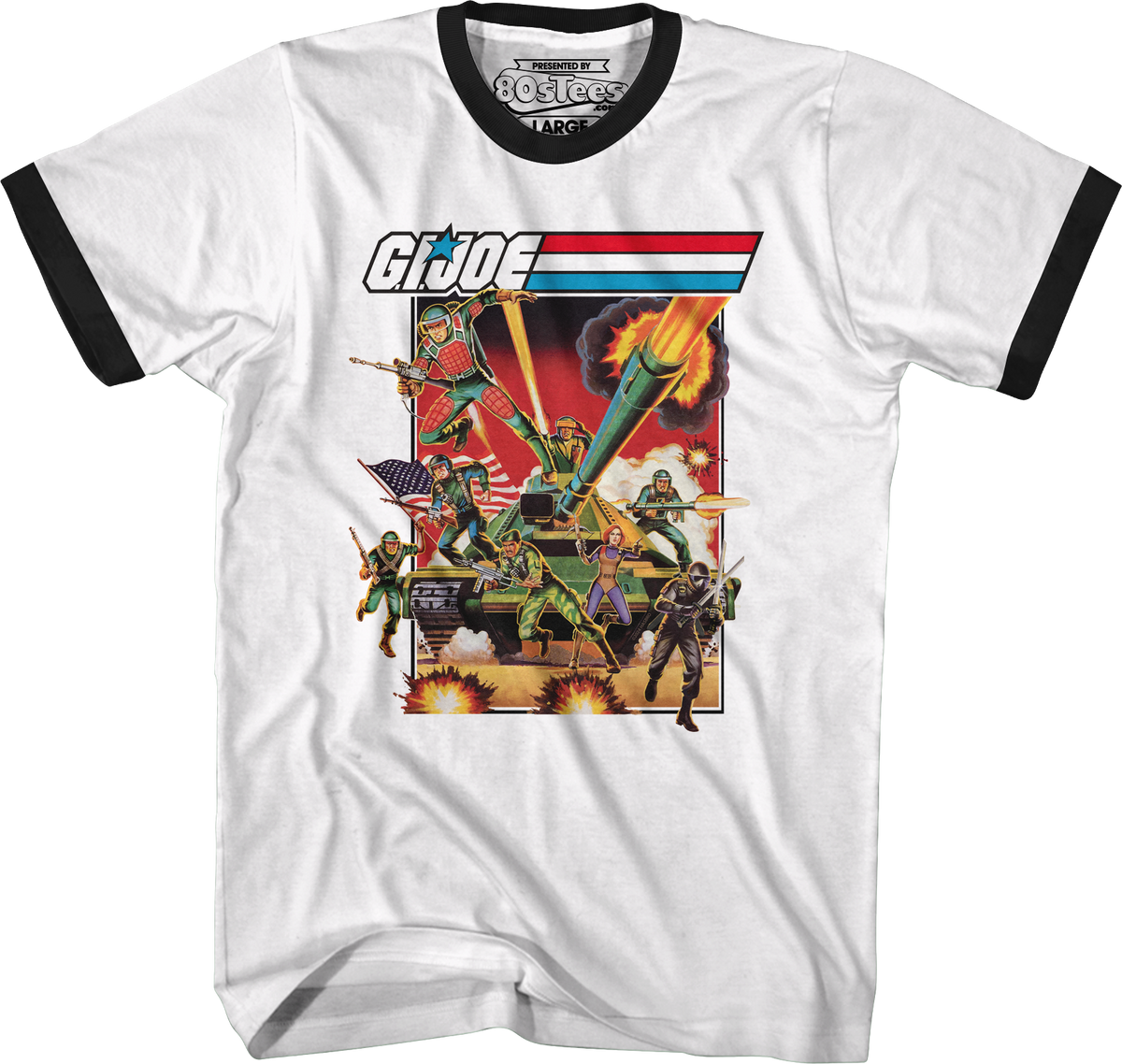 New Issue GI Joe Ringer Shirt product image 1