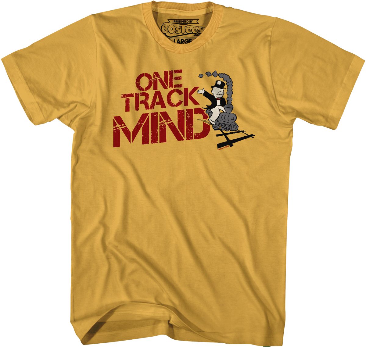 One Track Mind Monopoly T-Shirt product image 1