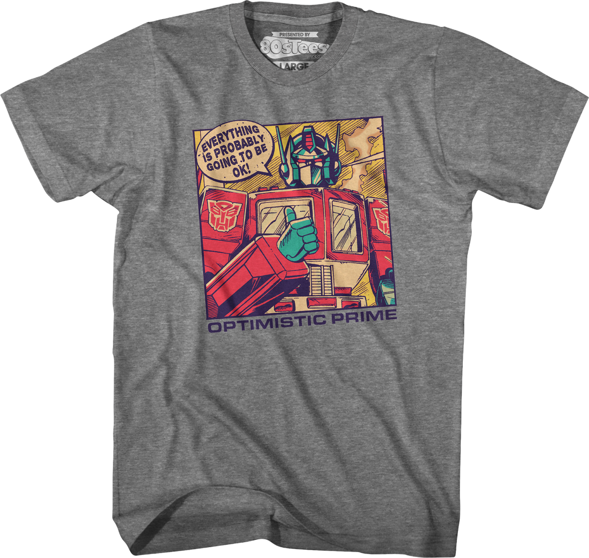 Optimistic Prime Transformers T-Shirt product image 1