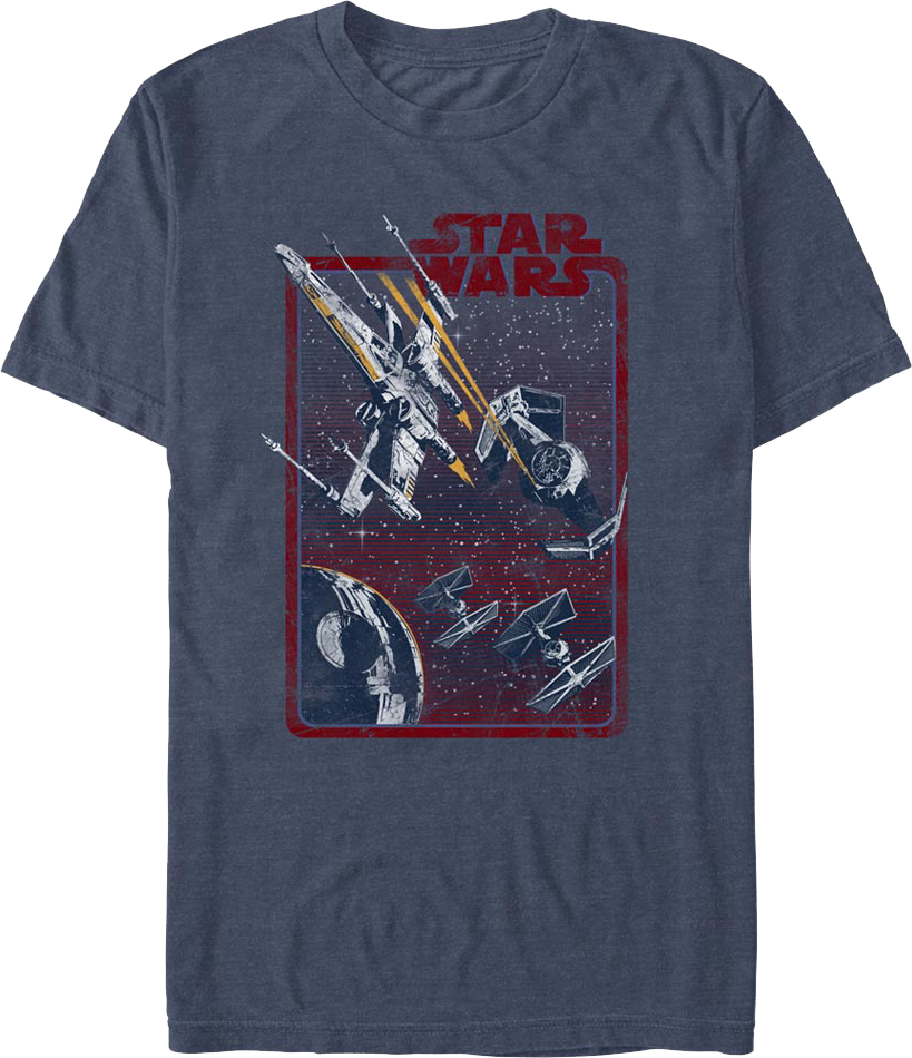 Outer Space Chase Star Wars T-Shirt product image 1