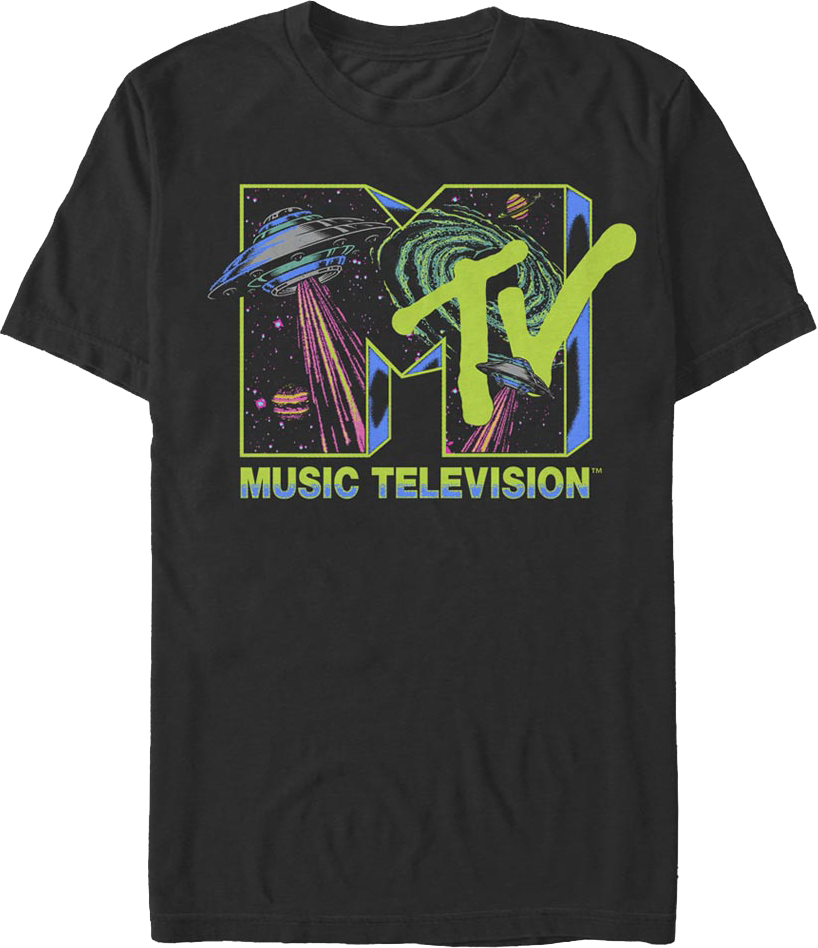 Outer Space Logo MTV Shirt product image 1