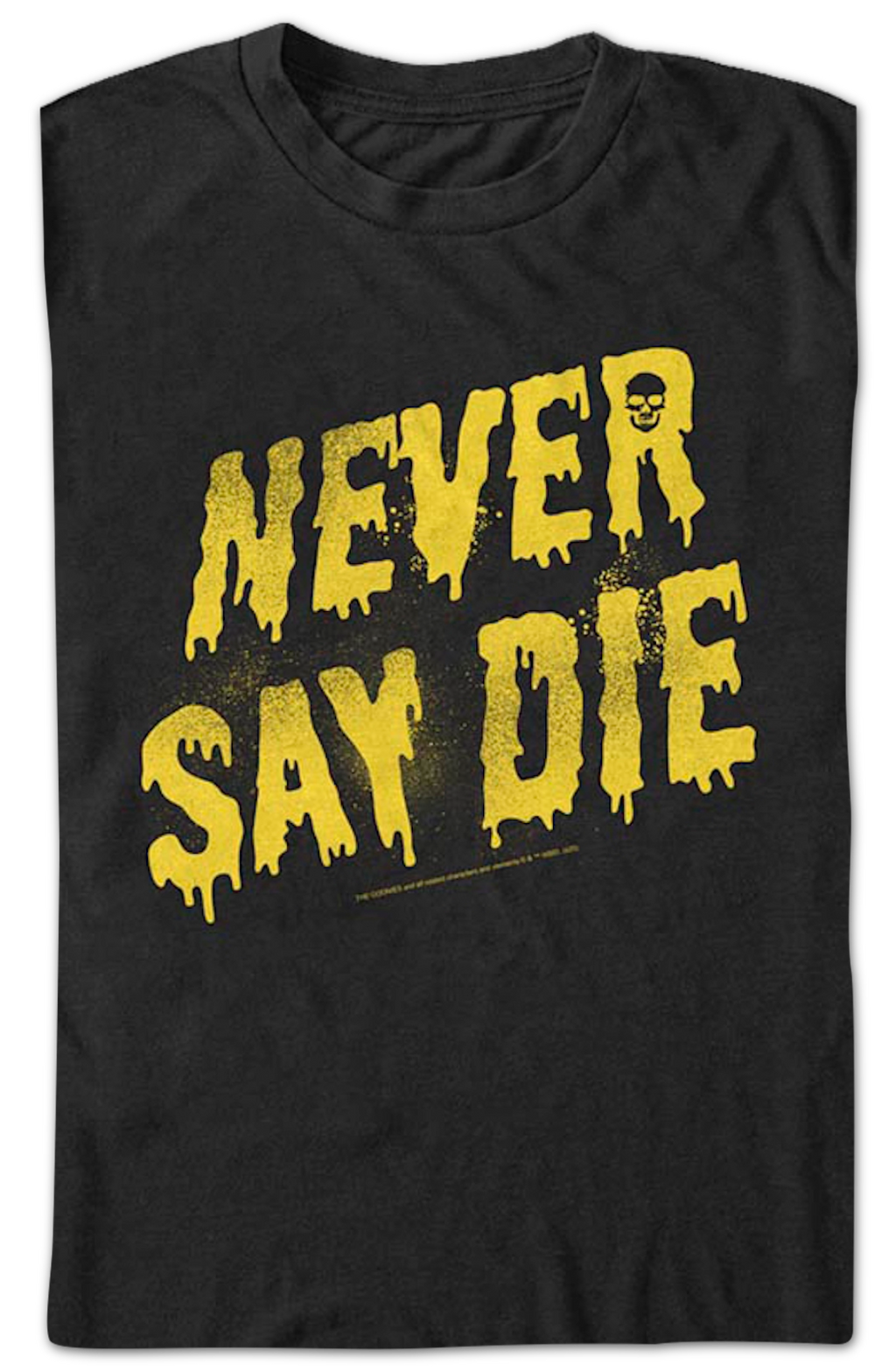 Painted Never Say Die Goonies T-Shirt product image 2