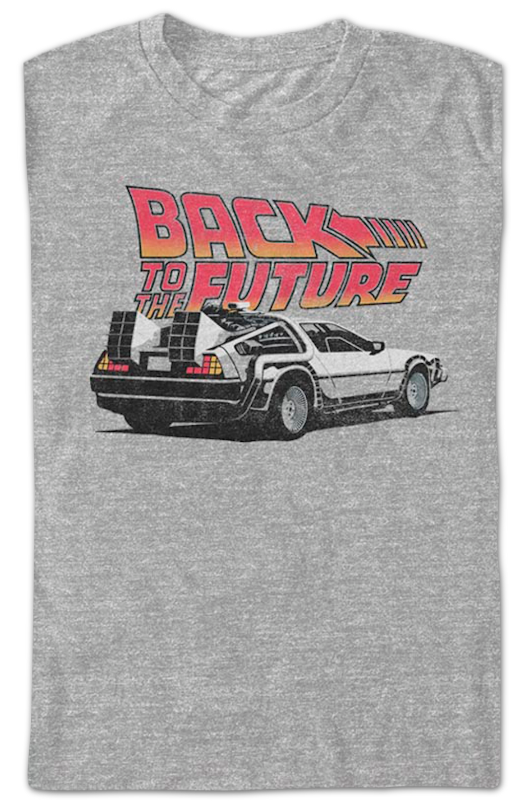 Parked Delorean Back To The Future T-Shirt product image 2