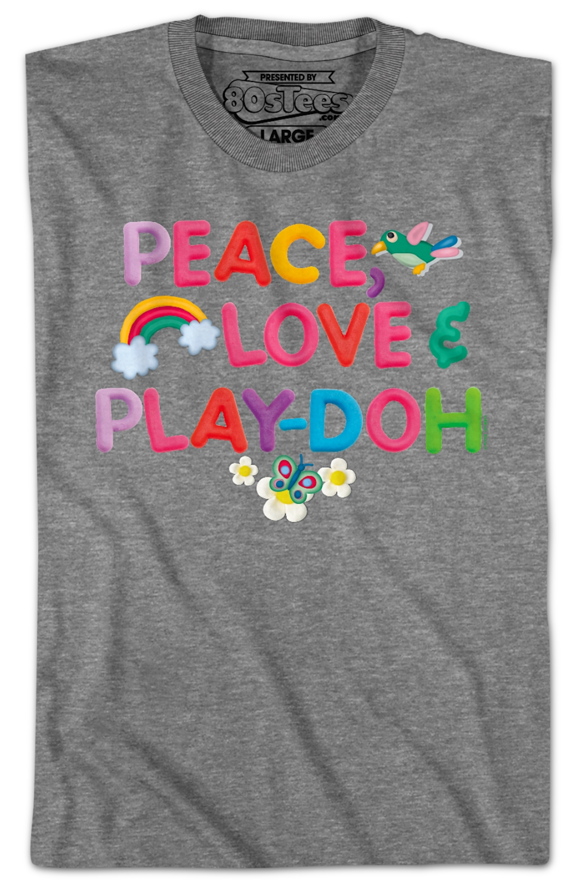 Peace Love & Play-Doh T-Shirt product image 2