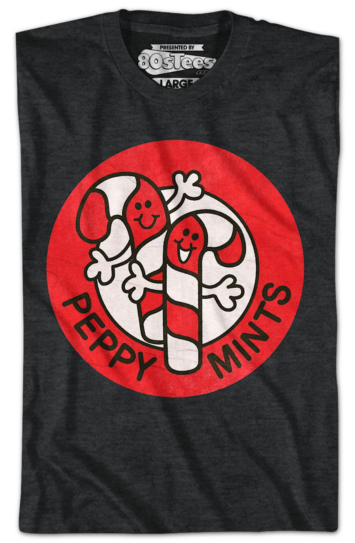 Peppy Mints Scratch & Sniff Sticker T-Shirt