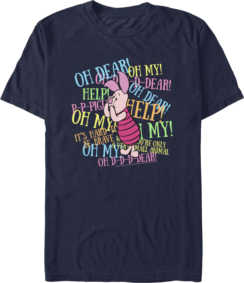 Piglet Winnie The Pooh T-Shirt product image 1