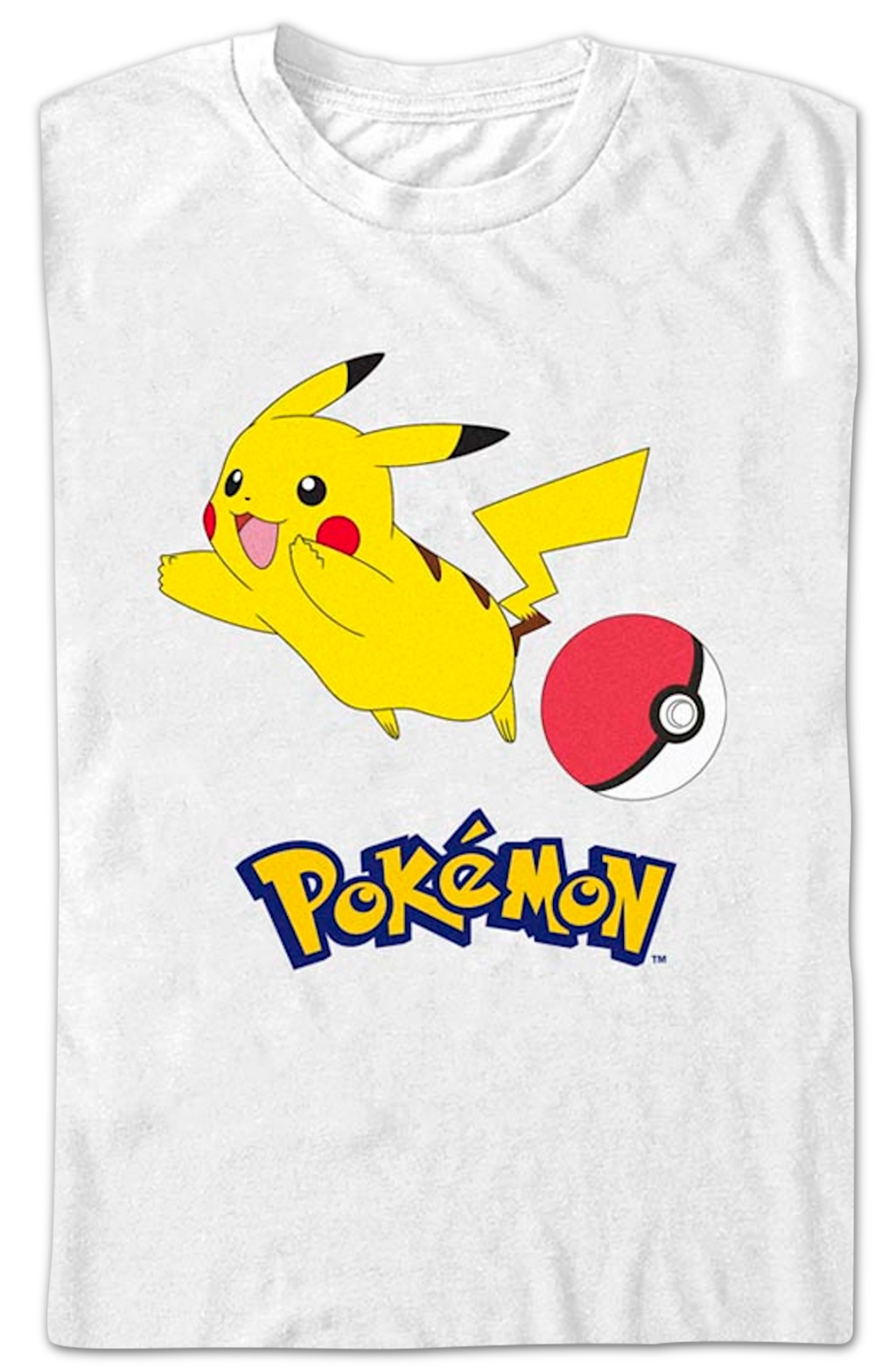 Pikachu Bouncing Pokemon T-Shirt product image 2