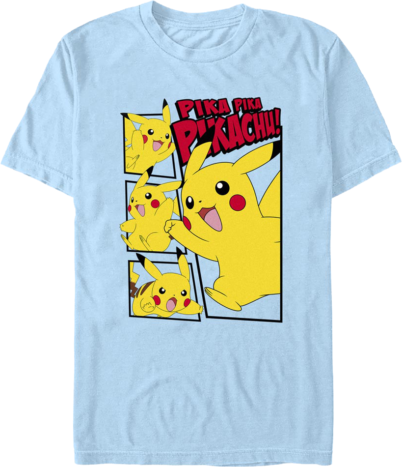 Pikachu Collage Pokemon T-Shirt product image 1