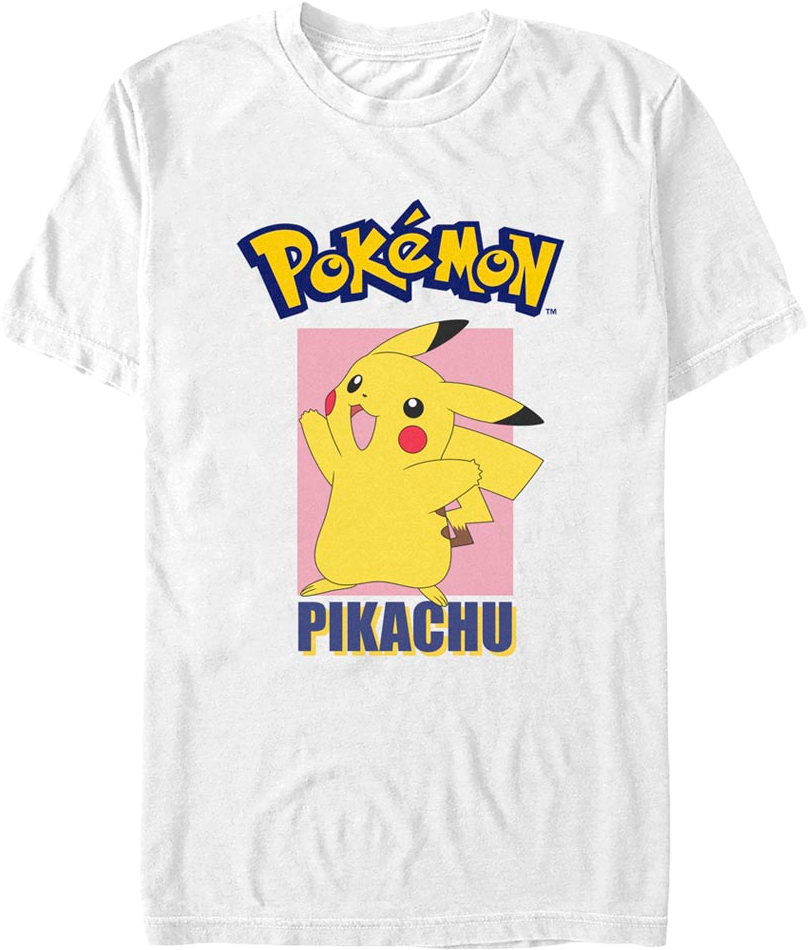 Pikachu Square Pokemon T-Shirt product image 1