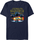 Pixelated AT-AT Walkers Star Wars T-Shirt product image 1