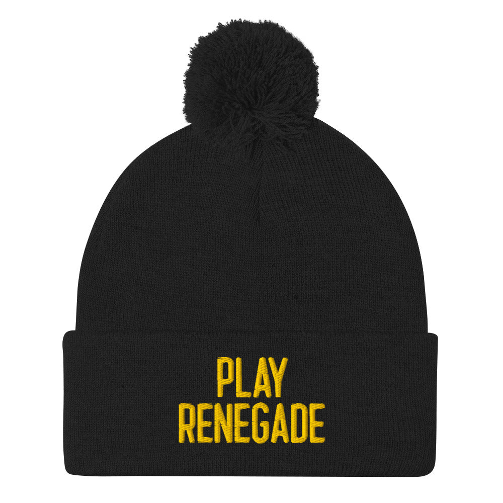 Play Renegade | Pom-Pom Beanie