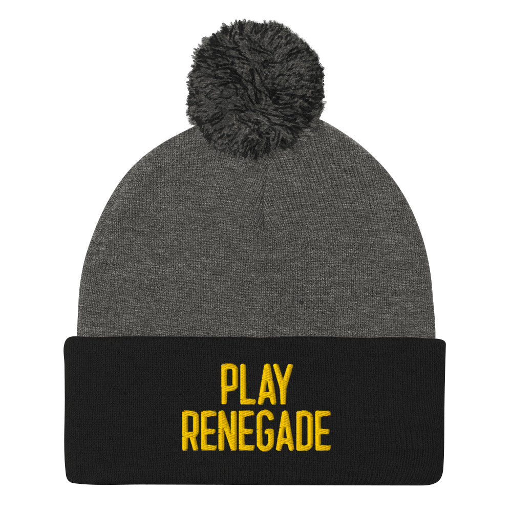 Play Renegade | Pom-Pom Beanie