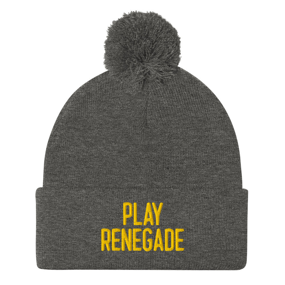 Play Renegade | Pom-Pom Beanie