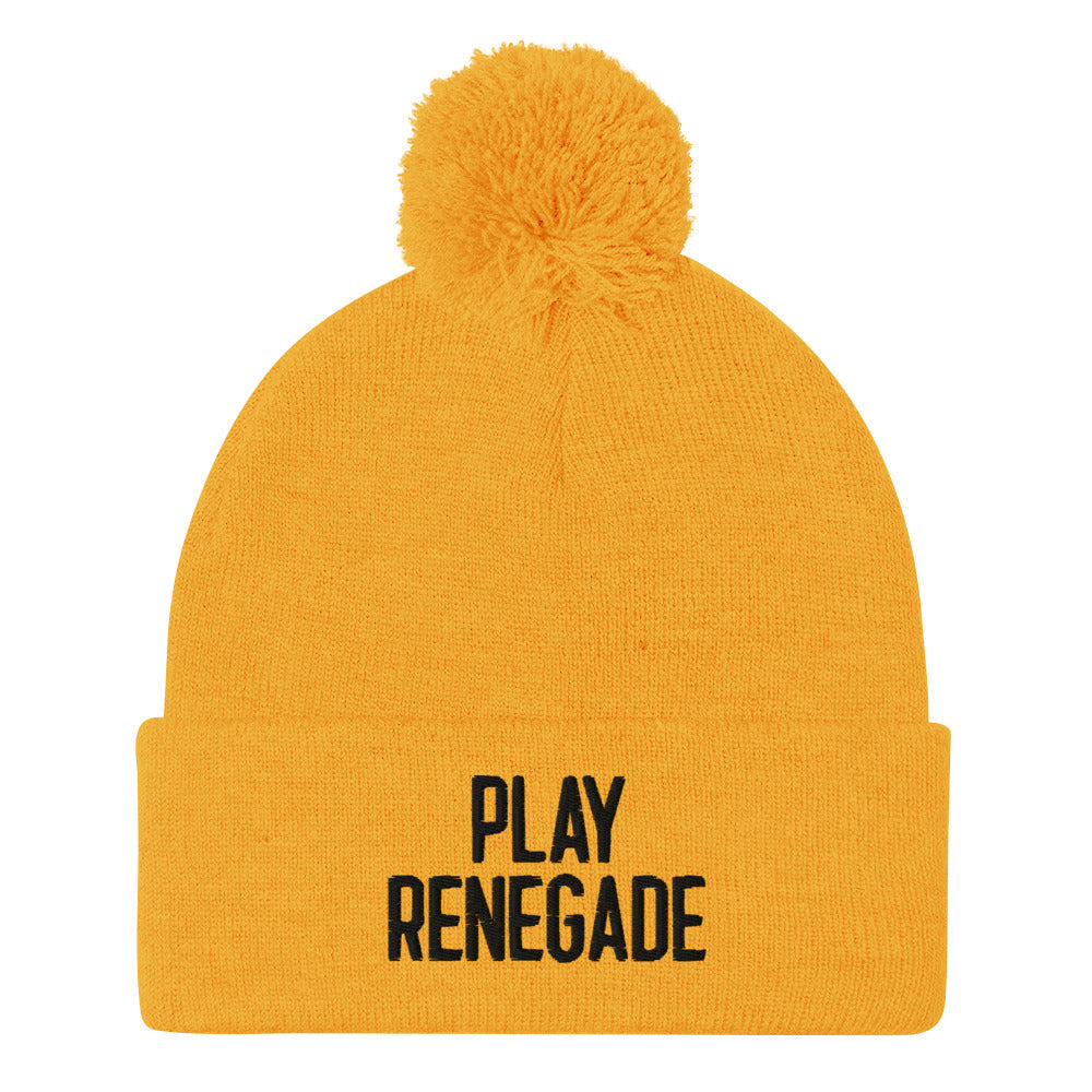 Play Renegade | Pom-Pom Beanie