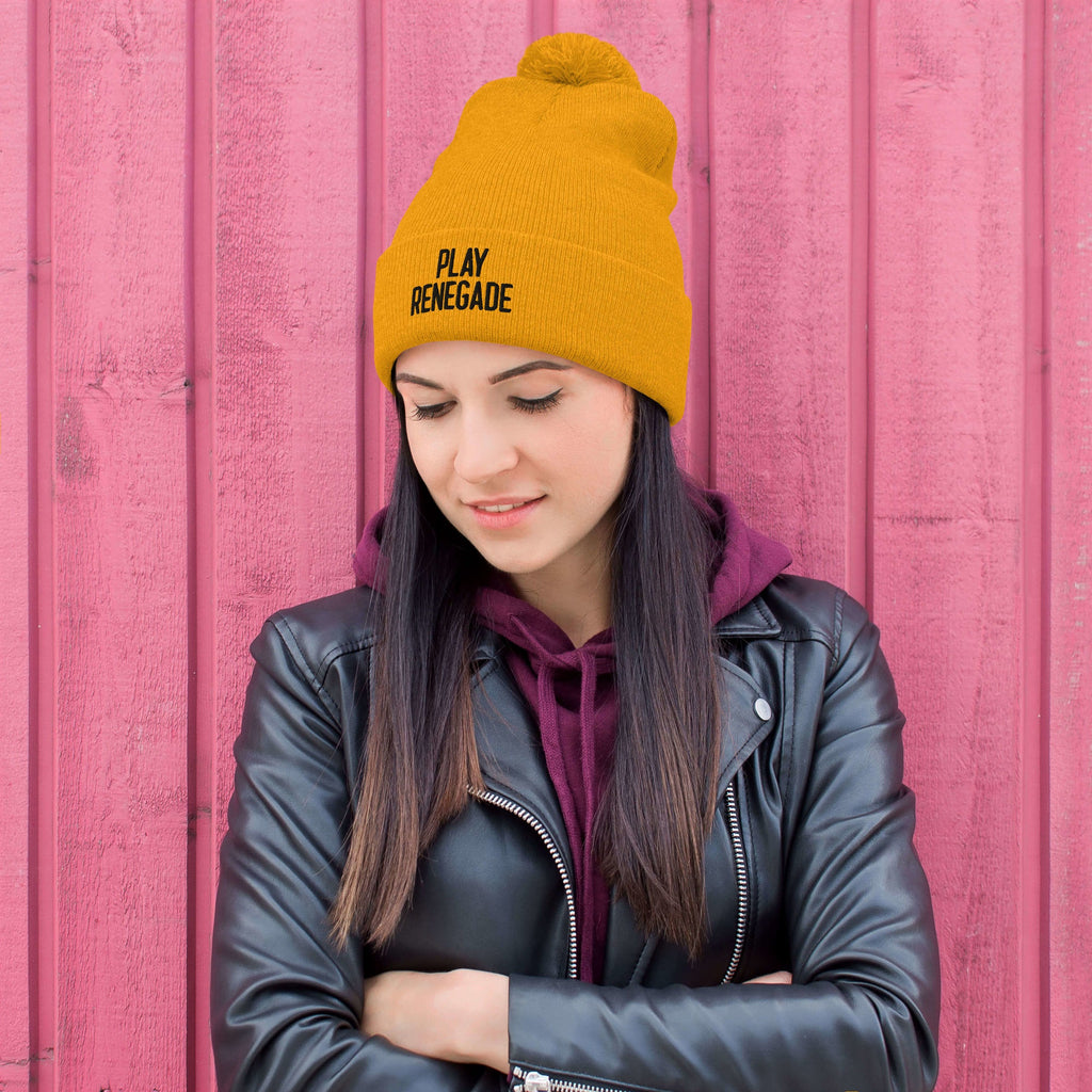 Play Renegade | Pom-Pom Beanie