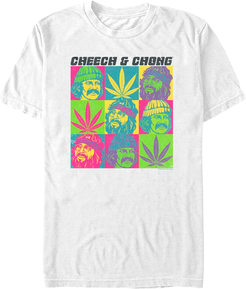 Pop Art Cheech and Chong T-Shirt product image 1