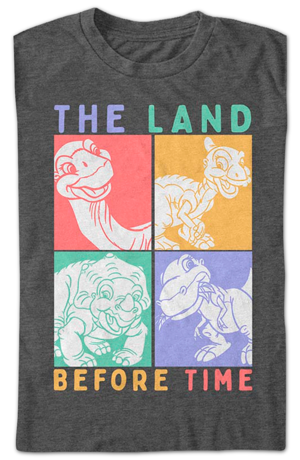 Pop Art Dinosaurs Land Before Time T-Shirt product image 2