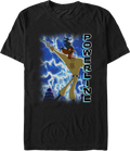 Powerline Lightning Bolts Goofy Movie T-Shirt product image 1
