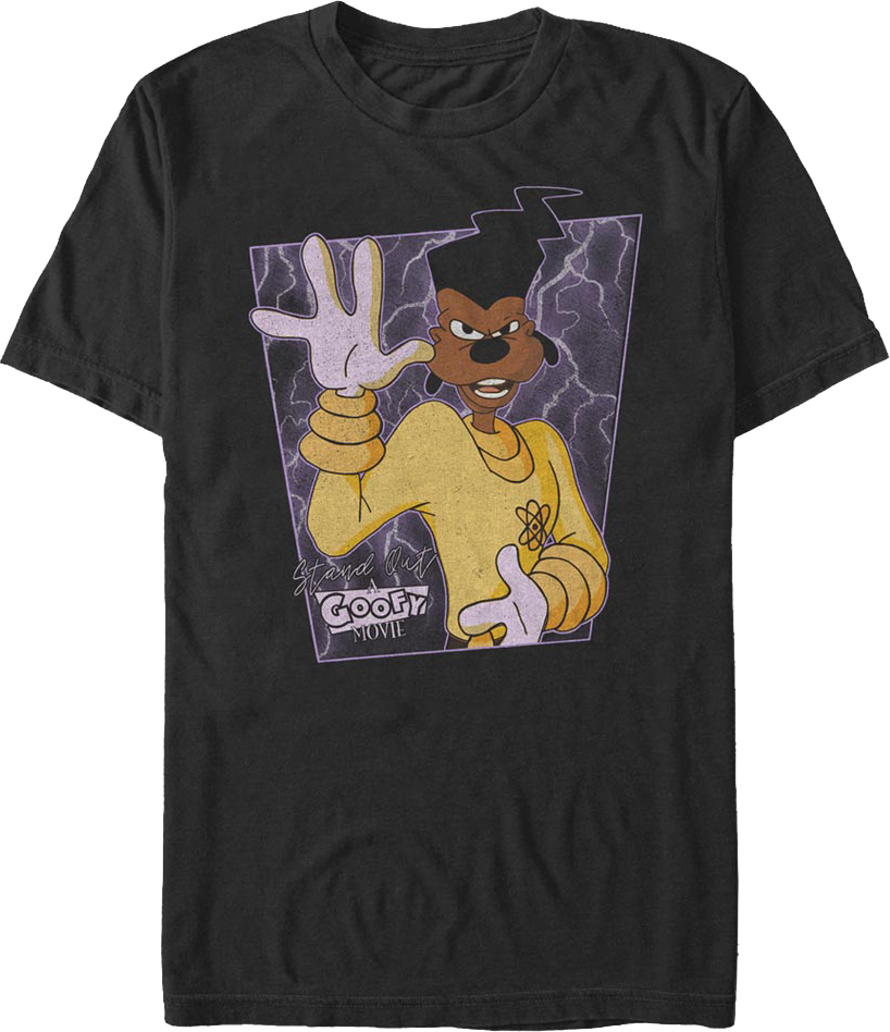 Powerline Stand Out Goofy Movie Disney T-Shirt product image 1