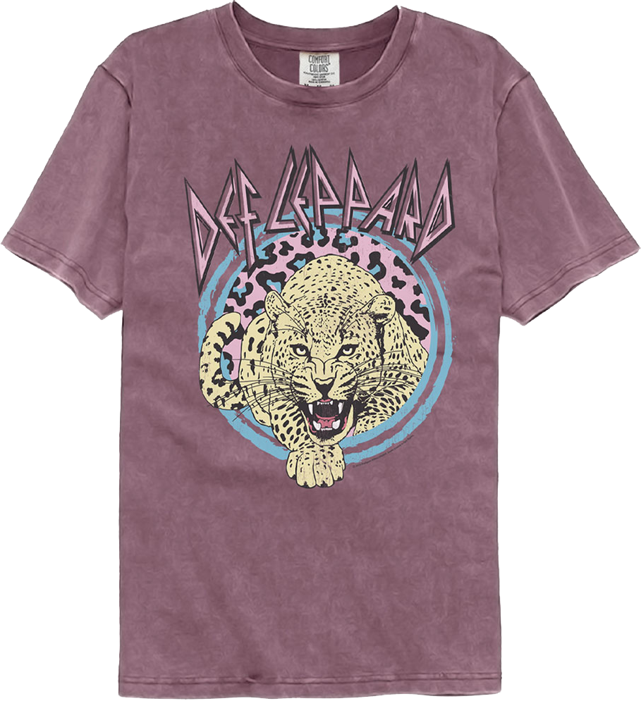 Prowl Def Leppard Comfort Colors Brand T-Shirt product image 1