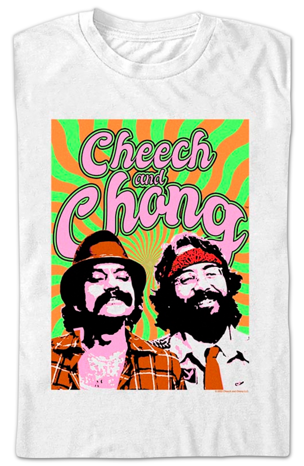 Psychedelic Cheech And Chong T-Shirt product image 2