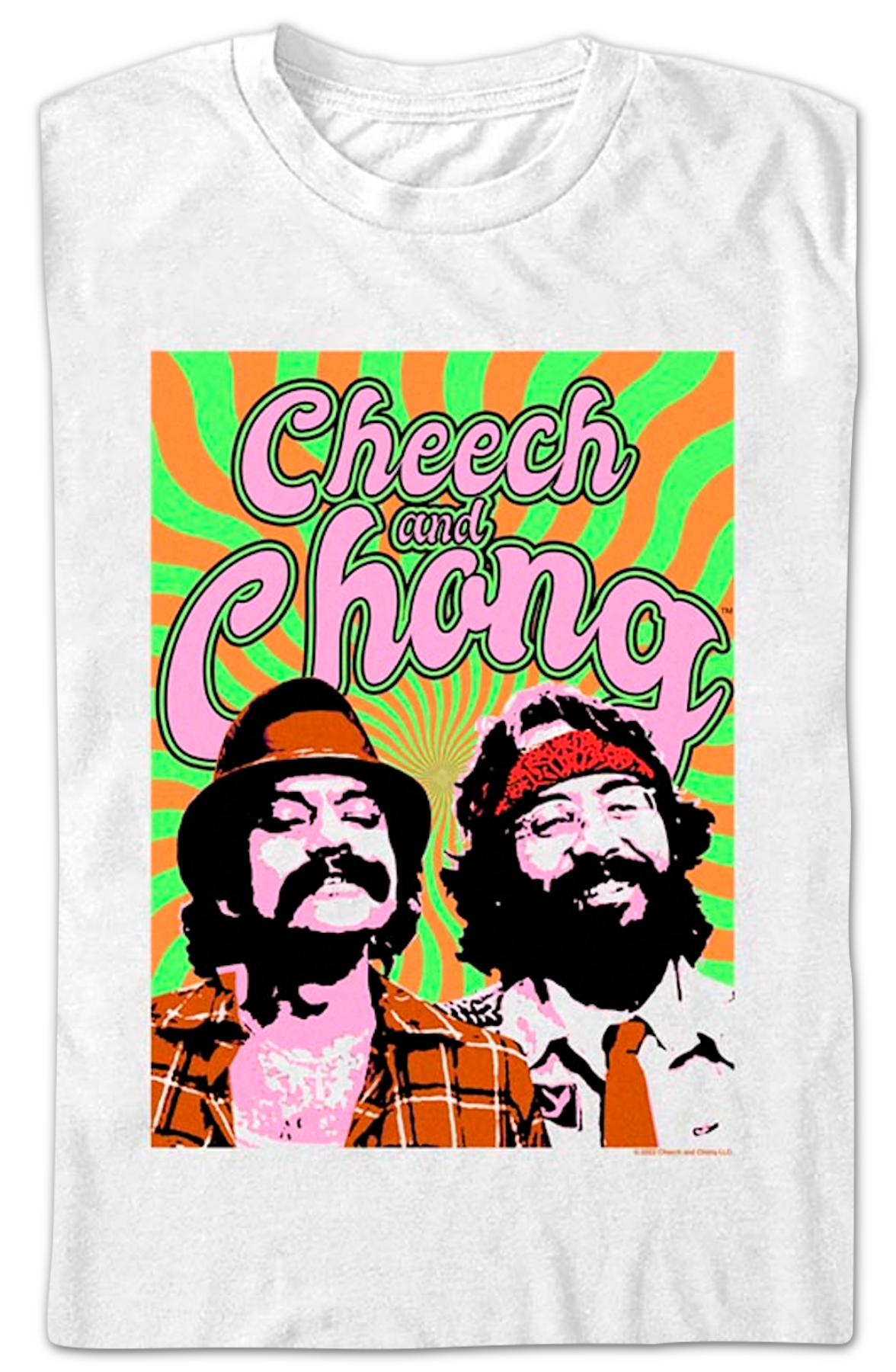 Psychedelic Cheech And Chong T-Shirt product image 2