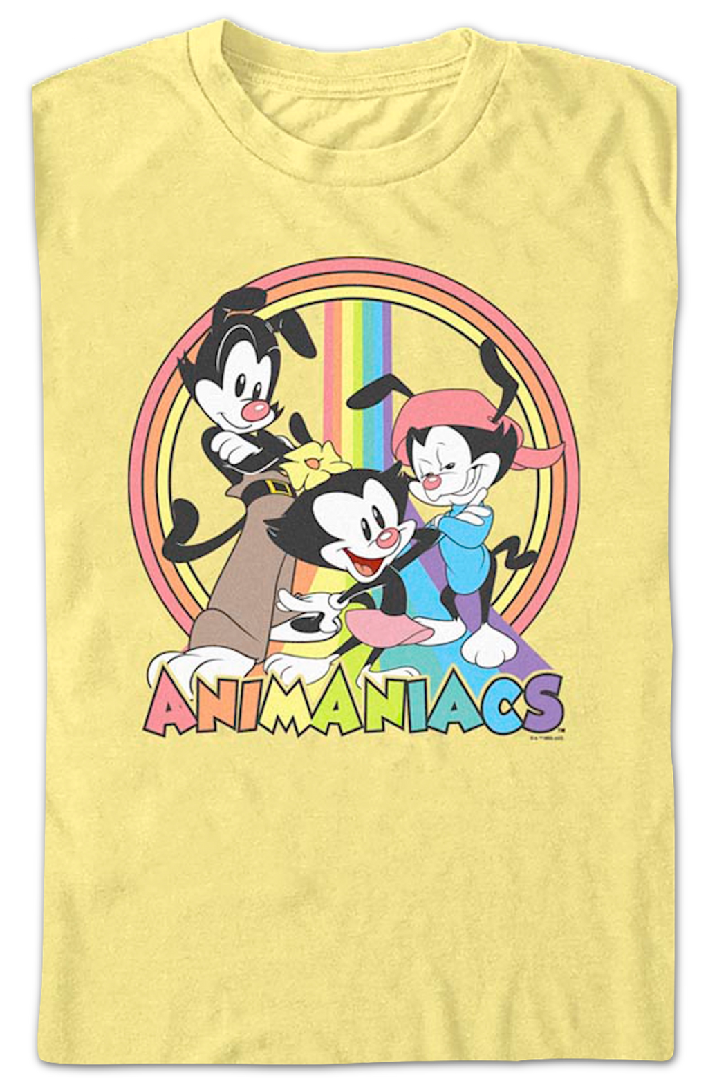 Rainbow Circle Animaniacs T-Shirt product image 2