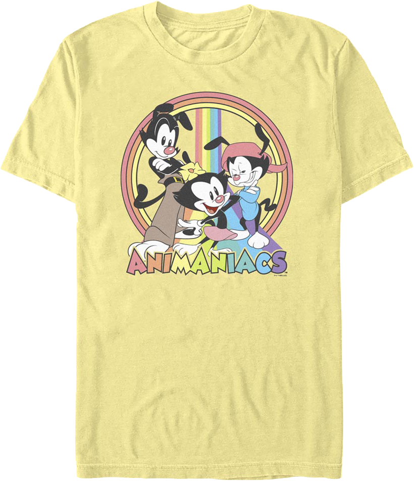 Rainbow Circle Animaniacs T-Shirt product image 1