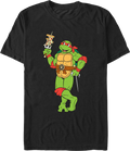 Raphael Pizza Slices Teenage Mutant Ninja Turtles T-Shirt product image 1