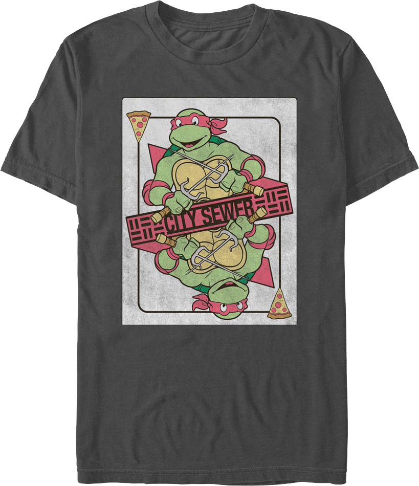 Raphael Playing Card Teenage Mutant Ninja Turtles T-Shirt product image 1