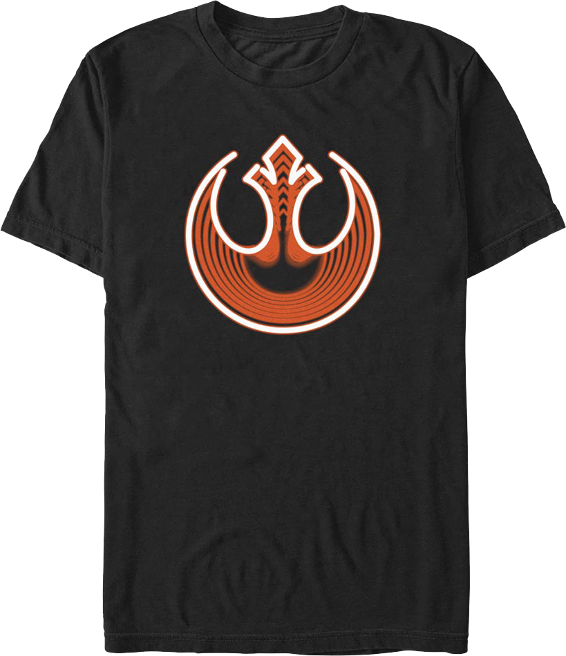 Rebel Alliance Ripple Logo Star Wars T-Shirt product image 1