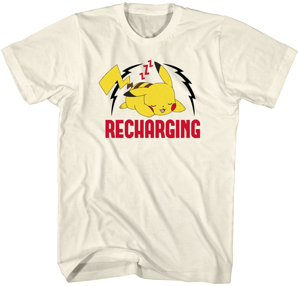 Recharging Pokemon T-Shirt product image 1