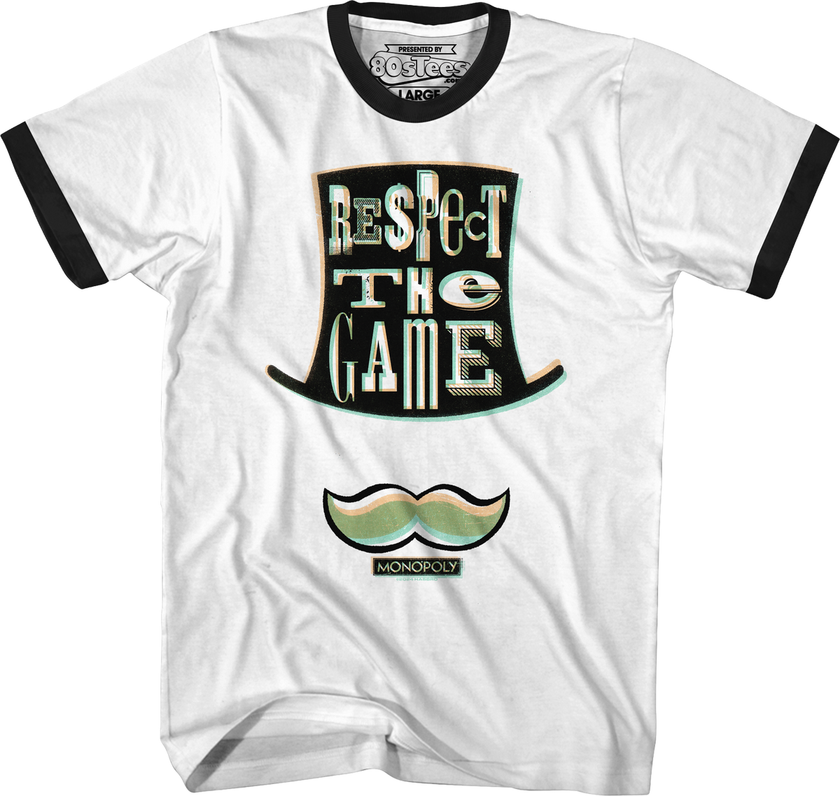 Respect The Game Monopoly Ringer Shirt product image 1
