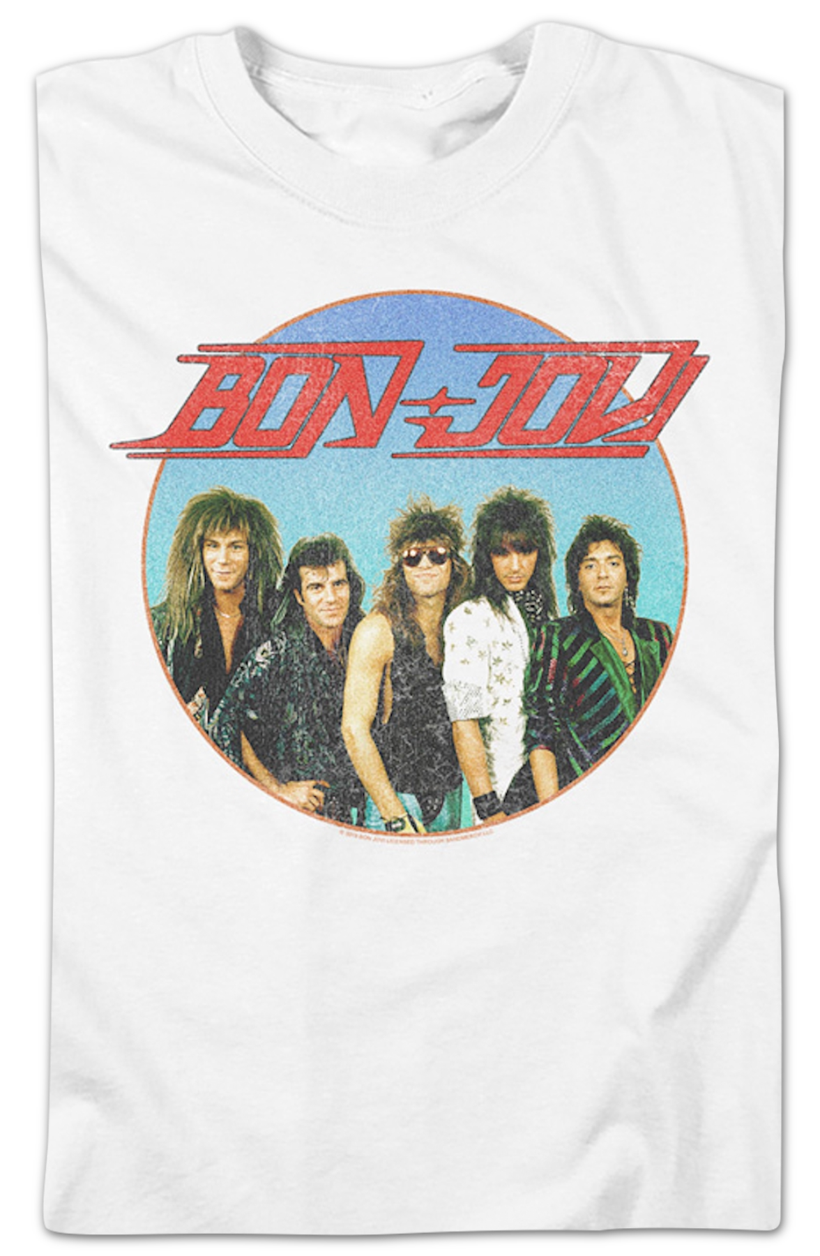 Retro Circle Bon Jovi T-Shirt product image 2