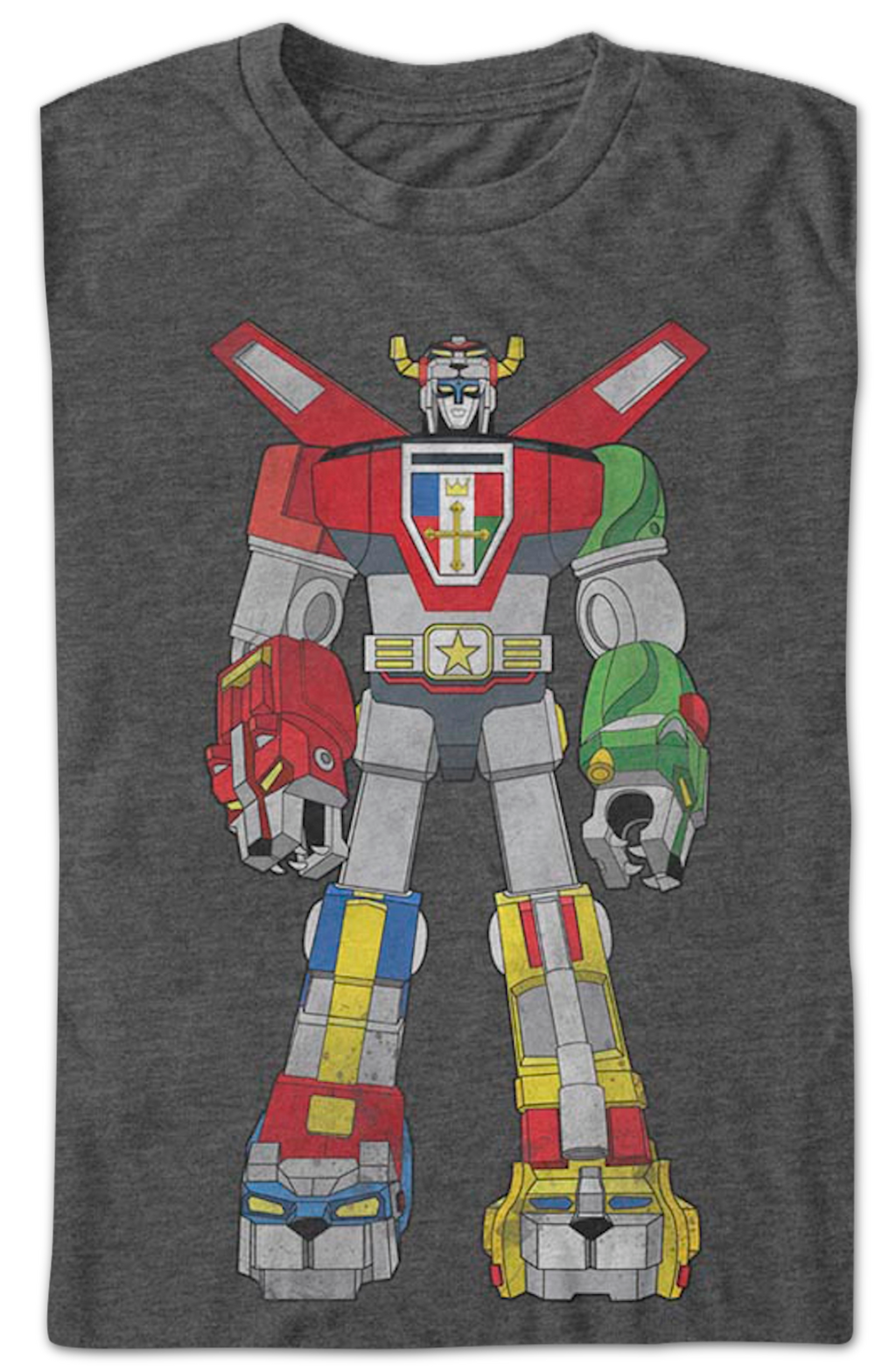 Retro Defender of the Universe Voltron T-Shirt product image 2