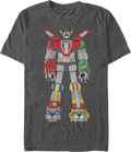 Retro Defender of the Universe Voltron T-Shirt product image 1