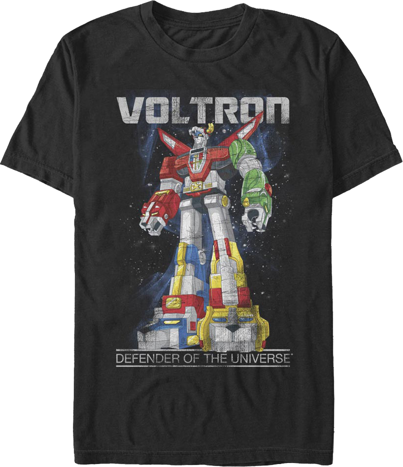Retro Defender Voltron T-Shirt product image 1